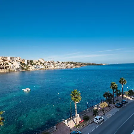 Apartment Blue Harbour: Seafront With Terrace Views St. Paul's Bay