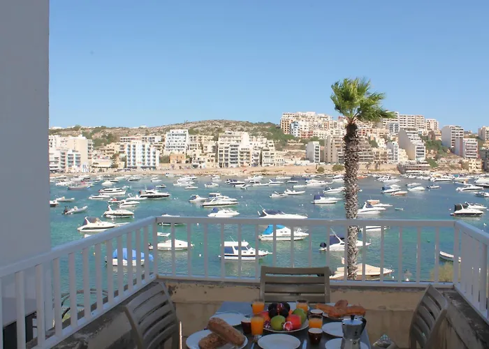 Blue Harbour 2 Bedroom Seafront With Large Terrace With Spectacular Sea Views - By Getawaysmalta Apartment St. Paul's Bay