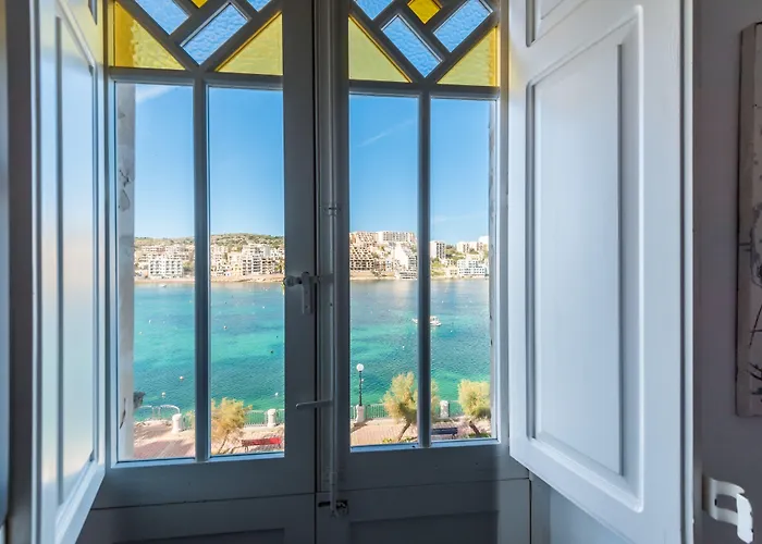 Blue Harbour 2 Bedroom Seafront With Large Terrace With Spectacular Sea Views - By Getawaysmalta * St. Paul's Bay