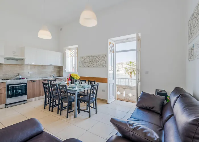 Blue Harbour 2 Bedroom Seafront With Large Terrace With Spectacular Sea Views - By Getawaysmalta Apartment St. Paul's Bay