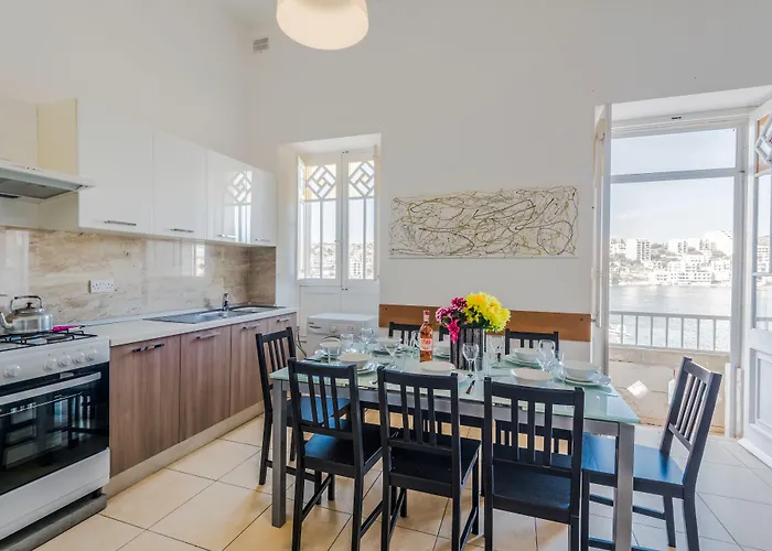 Blue Harbour 2 Bedroom Seafront With Large Terrace With Spectacular Sea Views - By Getawaysmalta * St. Paul's Bay