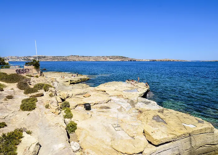 Blue Harbour 2 Bedroom Seafront With Large Terrace With Spectacular Sea Views - By Getawaysmalta Apartment St. Paul's Bay