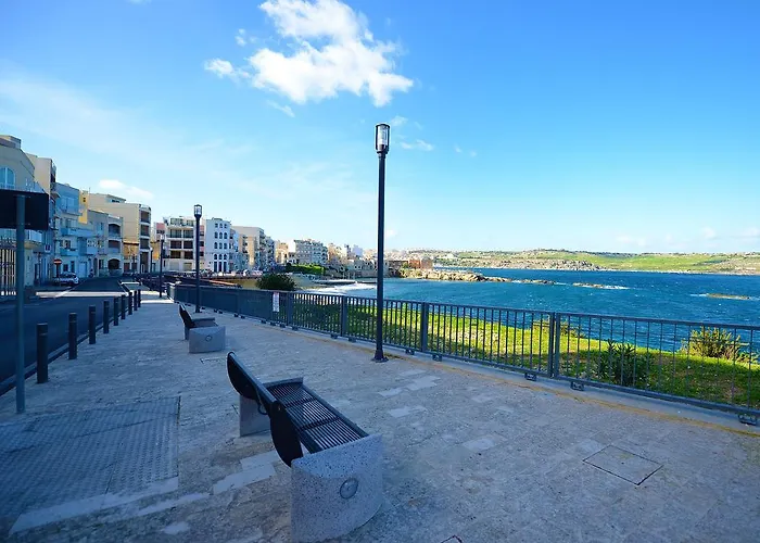 Blue Harbour 2 Bedroom Seafront With Large Terrace With Spectacular Sea Views - By Getawaysmalta Apartment