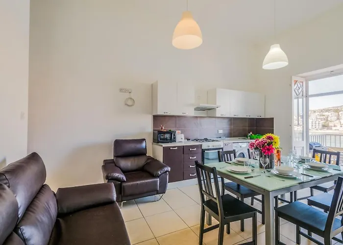 Apartment Blue Harbour 2 Bedroom Seafront With Large Terrace With Spectacular Sea Views - By Getawaysmalta St. Paul's Bay