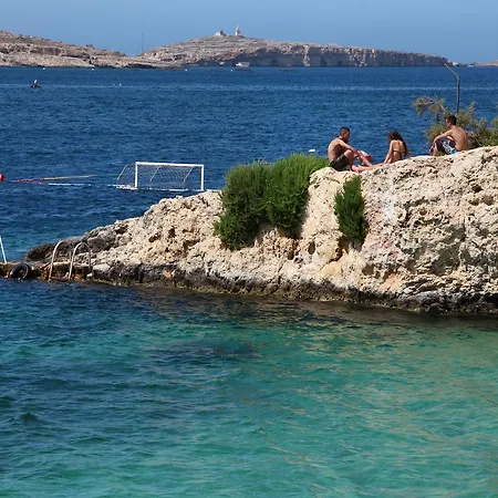 Blue Harbour 2 Bedroom Seafront With Large Terrace With Spectacular Sea Views - By Getawaysmalta 아파트 세인트폴스베이